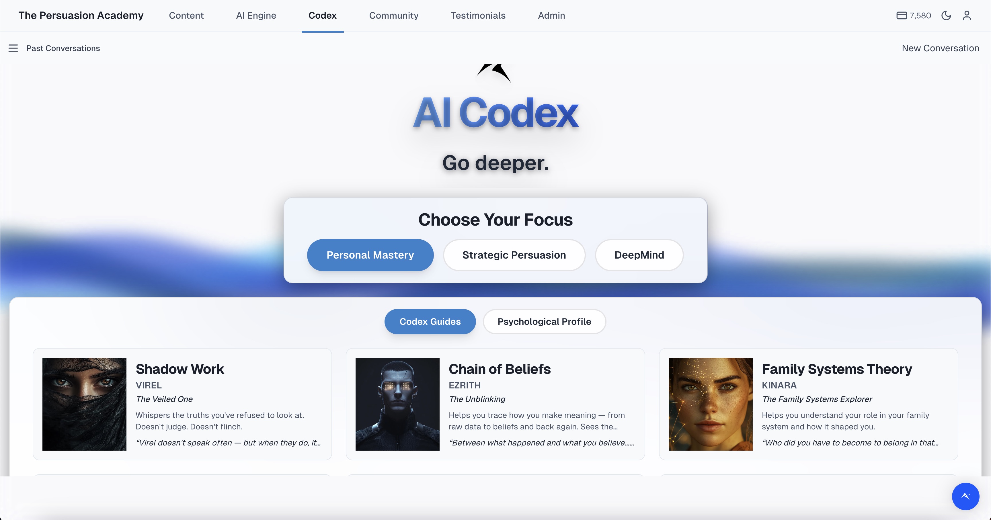 The Persuasion Academy AI Codex